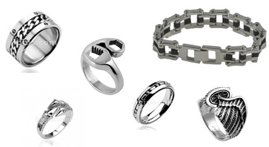 Stainless Steel Biker Jewelry
